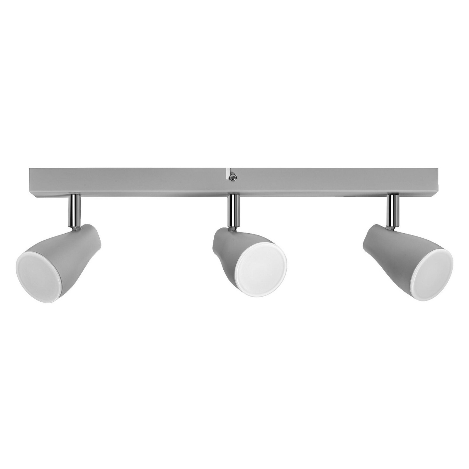 OSRAM тавански прожектор PEAR, сив, 3-пламъчен, GU10-LED 2700 K