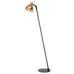 Luxy Glam F0 Stehlampe, schwarz/kupfer, klar - Rotaliana