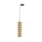 Lampada LED a sospensione Bover Yuyun S/7S da incasso dimmerabile 0-10V beige