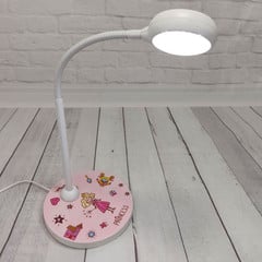 Lámpara de mesa Princesa con brazo flexible