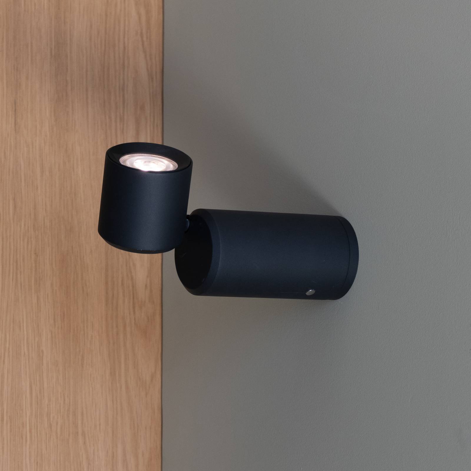 IT'S ABOUT ROMI LED-Akkutischlampe Milan, schwarz, 19 cm günstig online kaufen