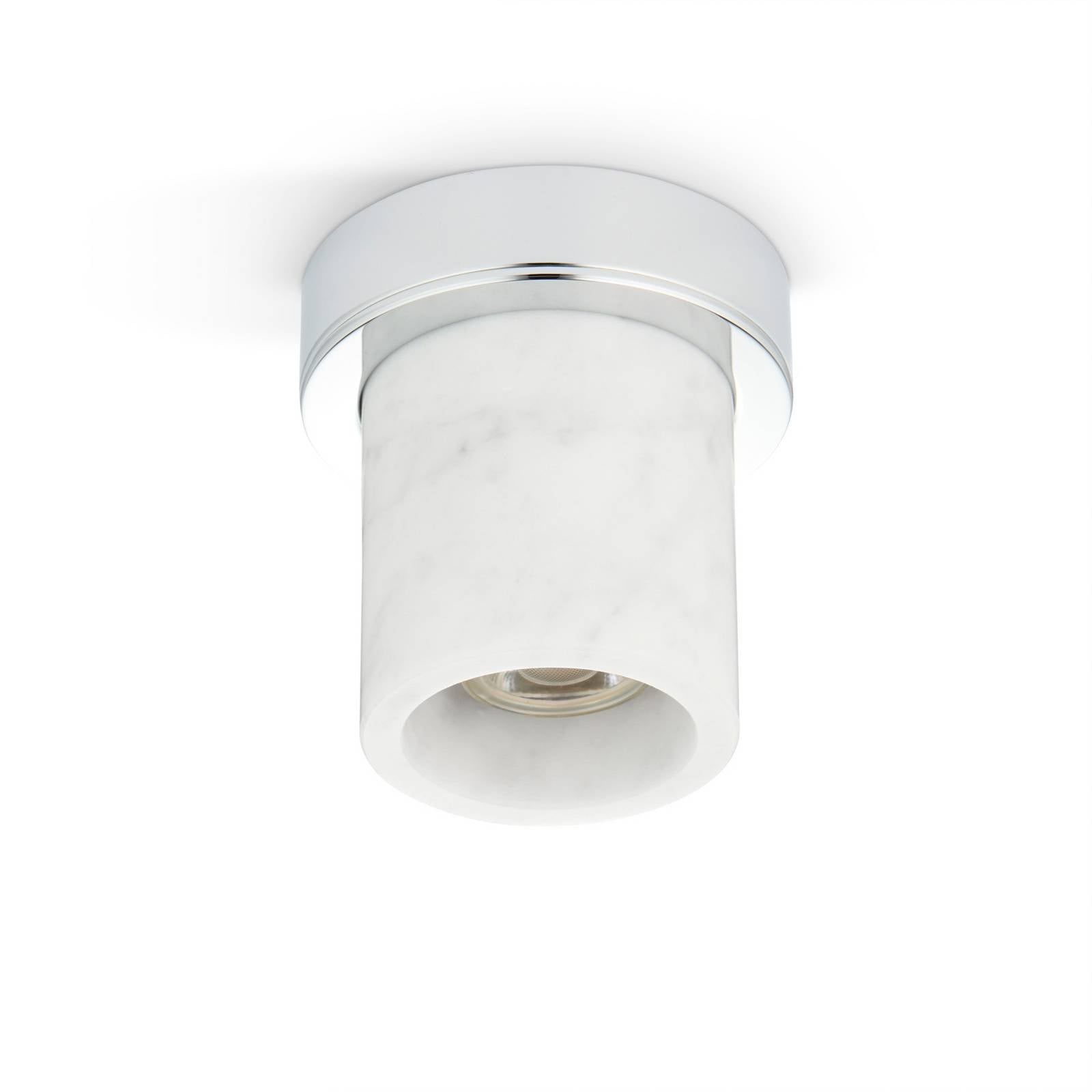 Lampa sufitowa Miss Marble, Carrara/chrom, GU10 MR11