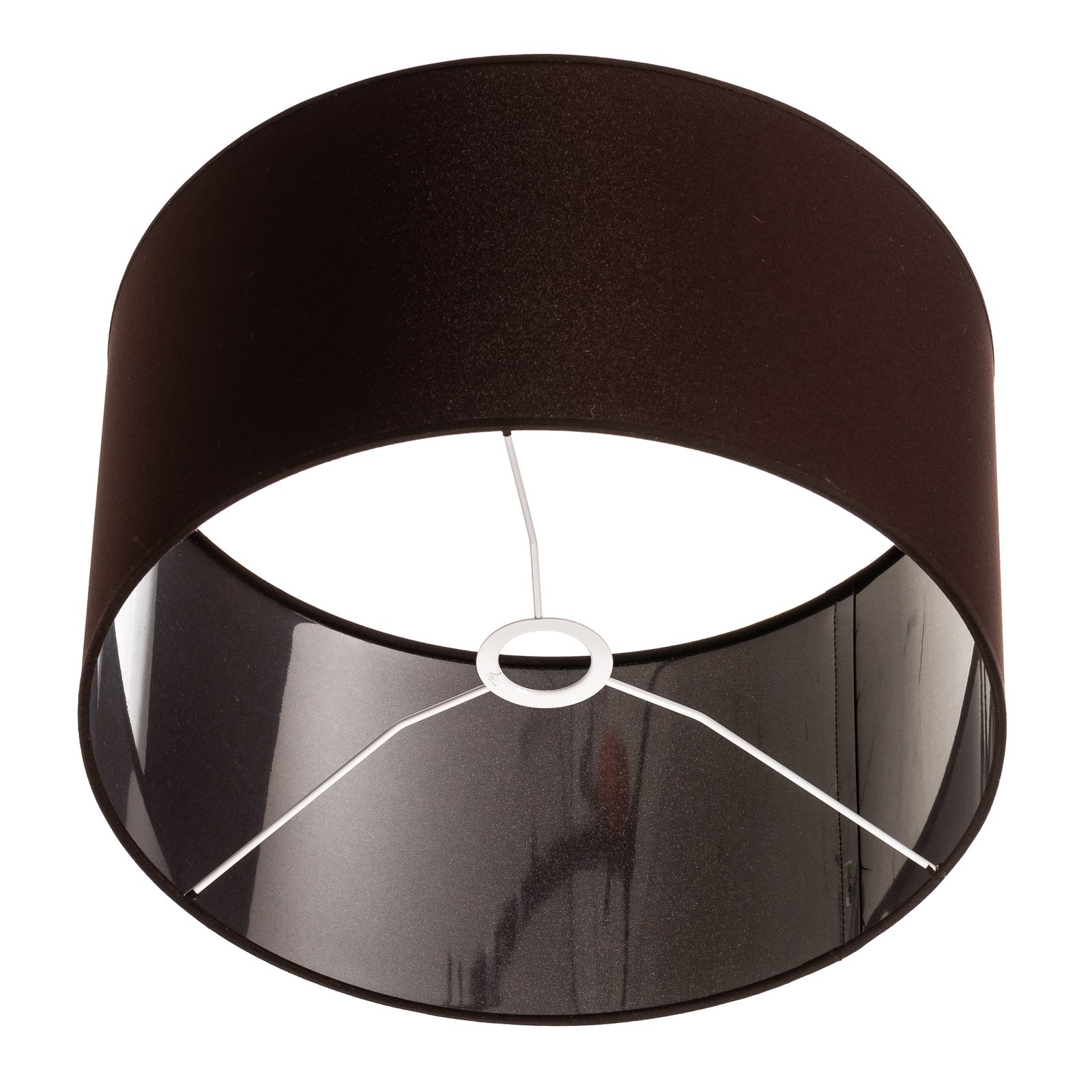 Roller lampshade dark brown Ø 40 cm height 22 cm