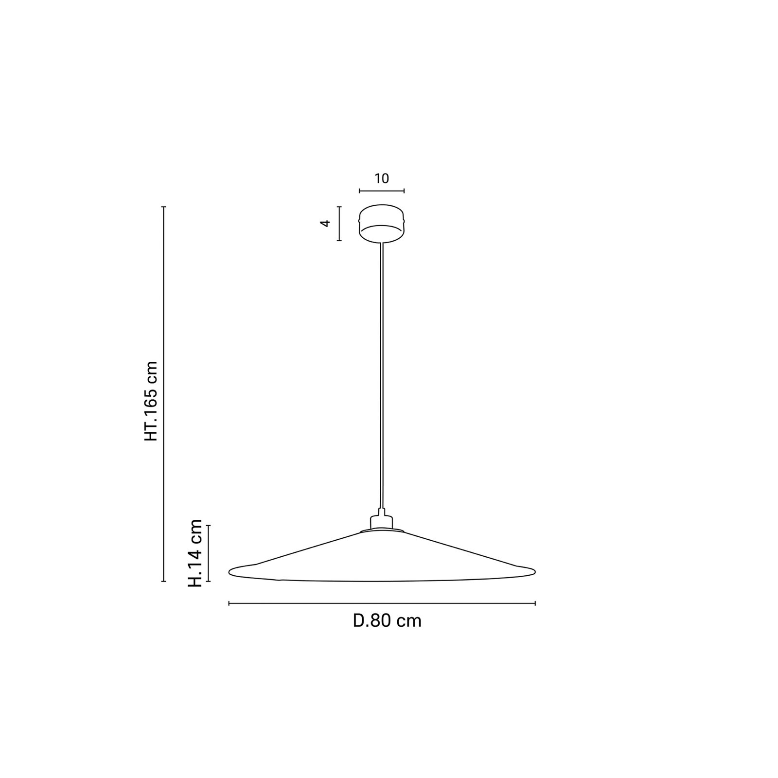 Sonia Laudet Pendel 80cm malachit nacht - MARKET SET