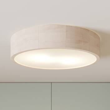 Kerio ceiling lamp, Ø 37 cm, natural pine