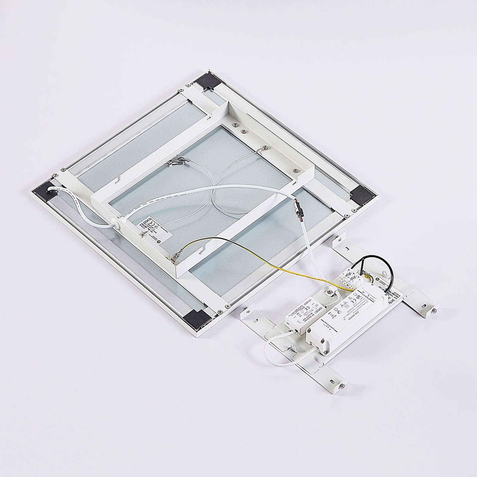 Arcchio Lysander panel LED, CCT, 39 cm, biały