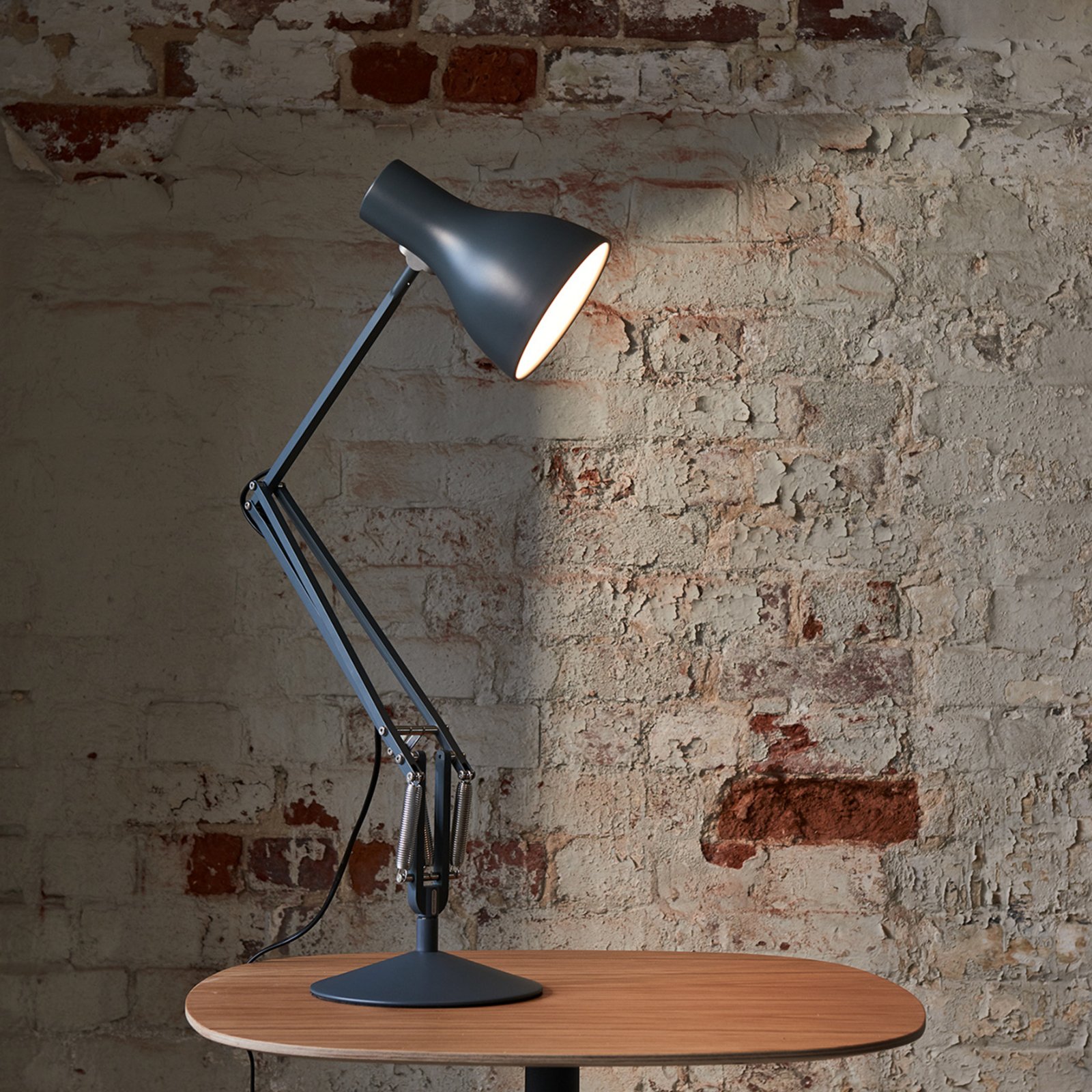 Type 75 Tischlampe schiefergrau - Anglepoise