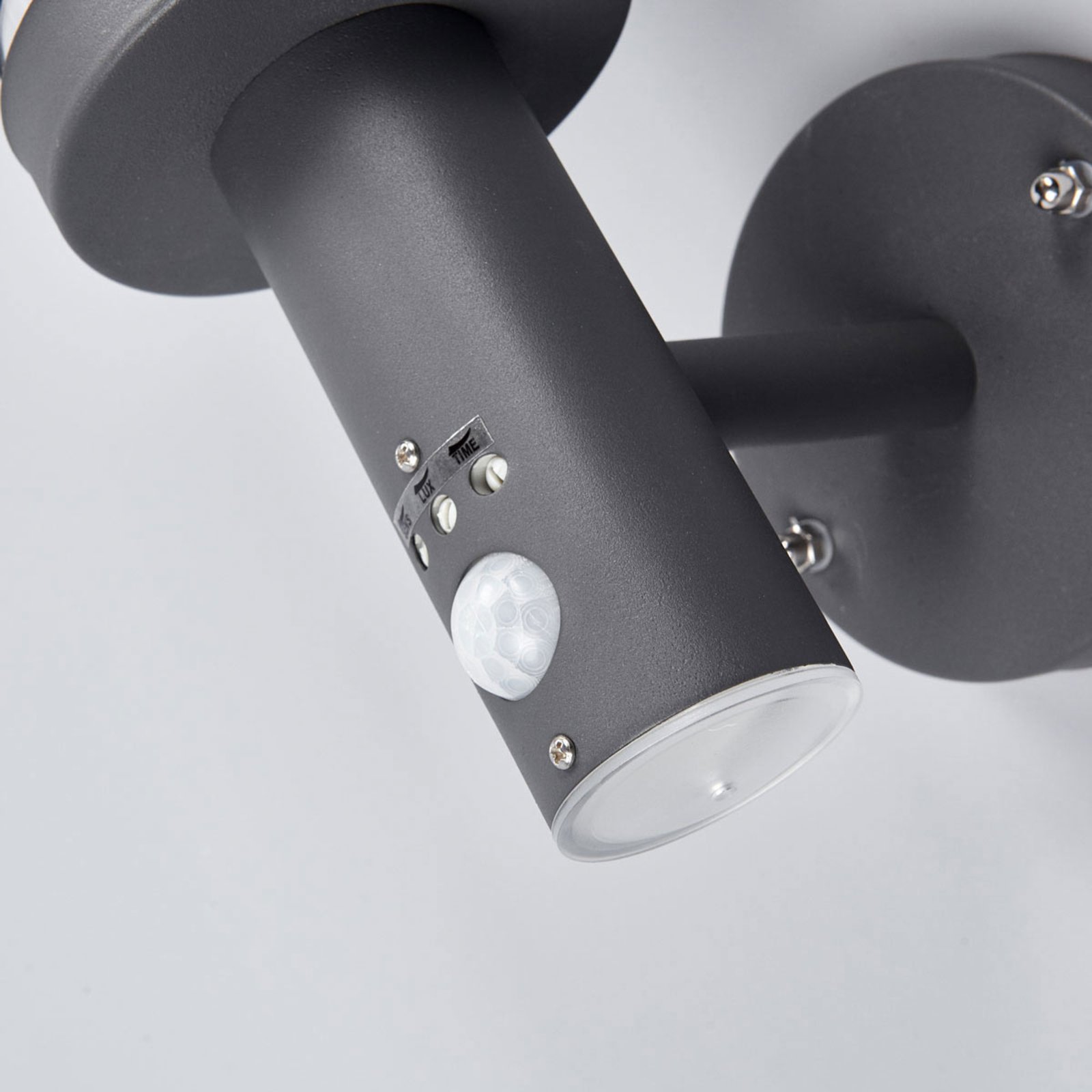Djori Outdoor Wall Lamp w/Sensor Dark Grey - Lindby