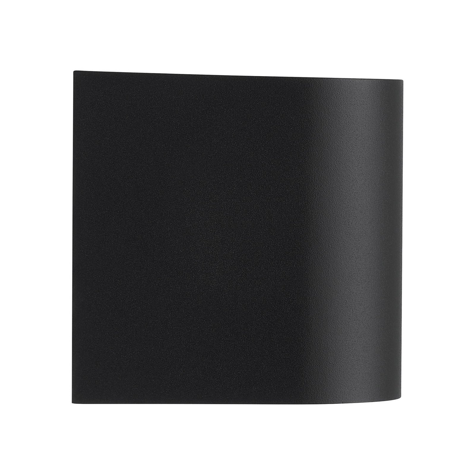 Außenwandleuchte Dion Single, schwarz, GU10, Aluminium, IP44