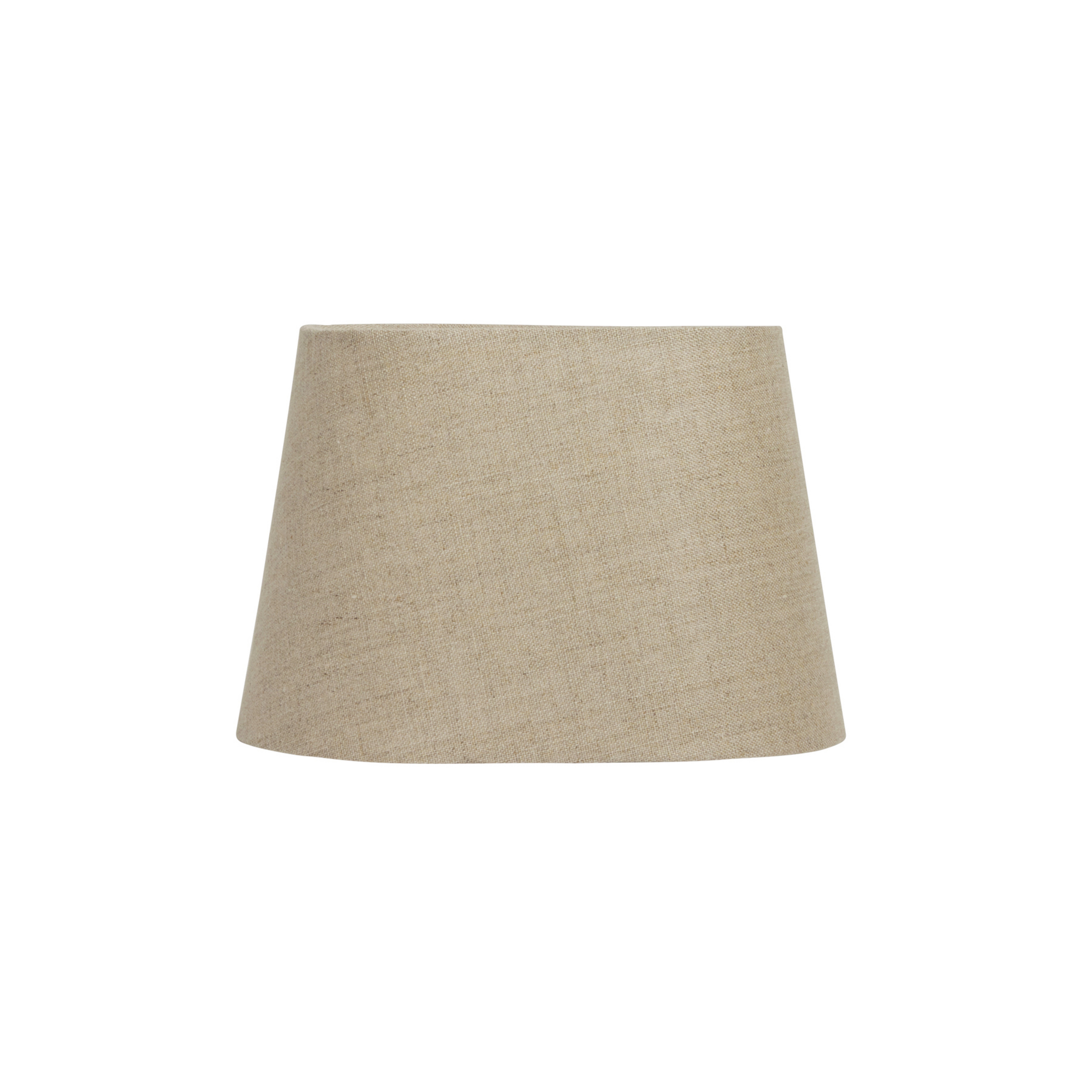 Abat-jour ovale Basic, beige, longueur 20 cm - Watt & Veke