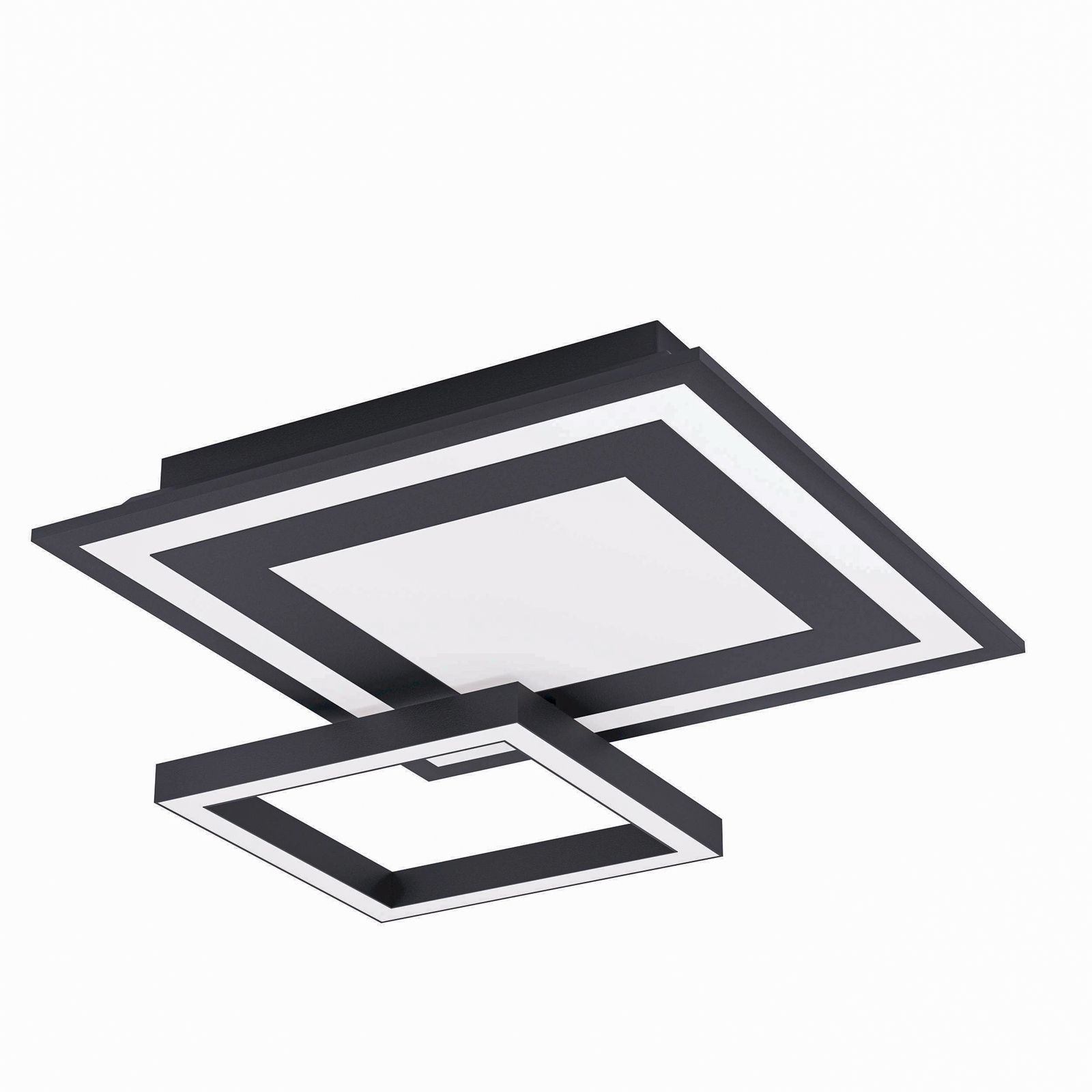 EGLO connect Savatarila-Z LED-Deckenlampe schwarz