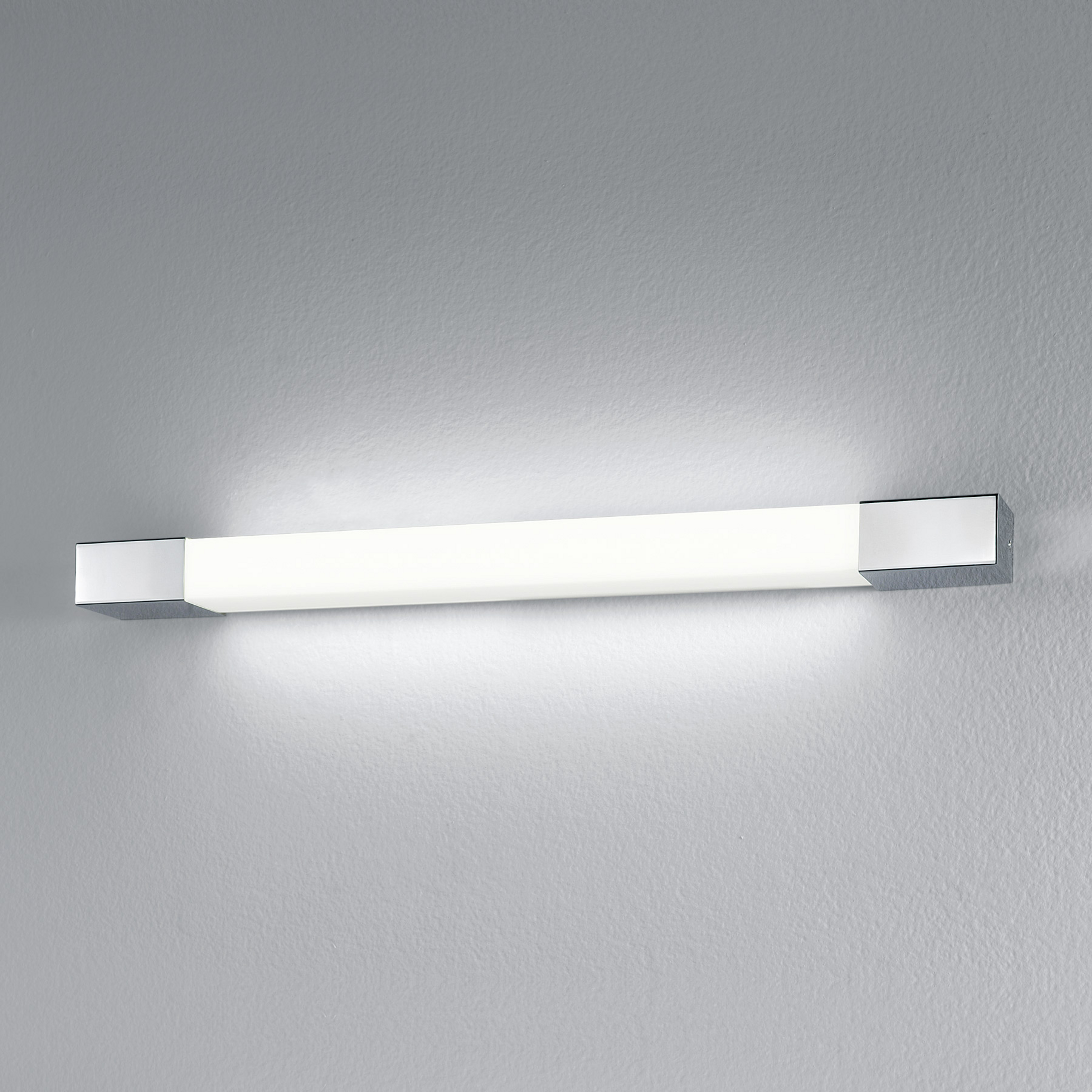 Egger DLS LED-Wandleuchte Supreme, stahlfarben, 60 cm