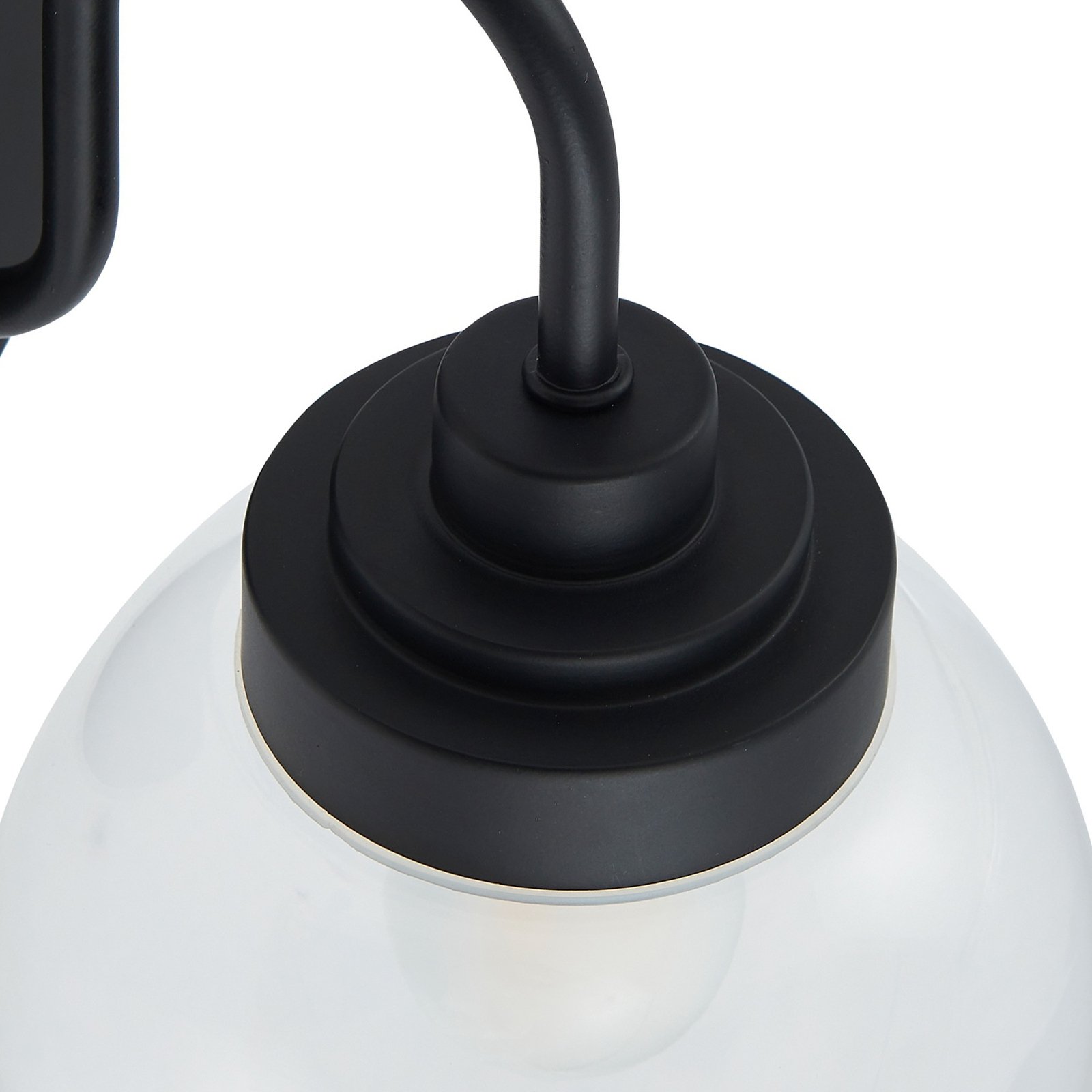 Badolo Lampa Ścienna IP44 Czarny - Lucande