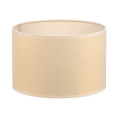 Lampeskærm Roller Ø 25 cm, ecru/guld