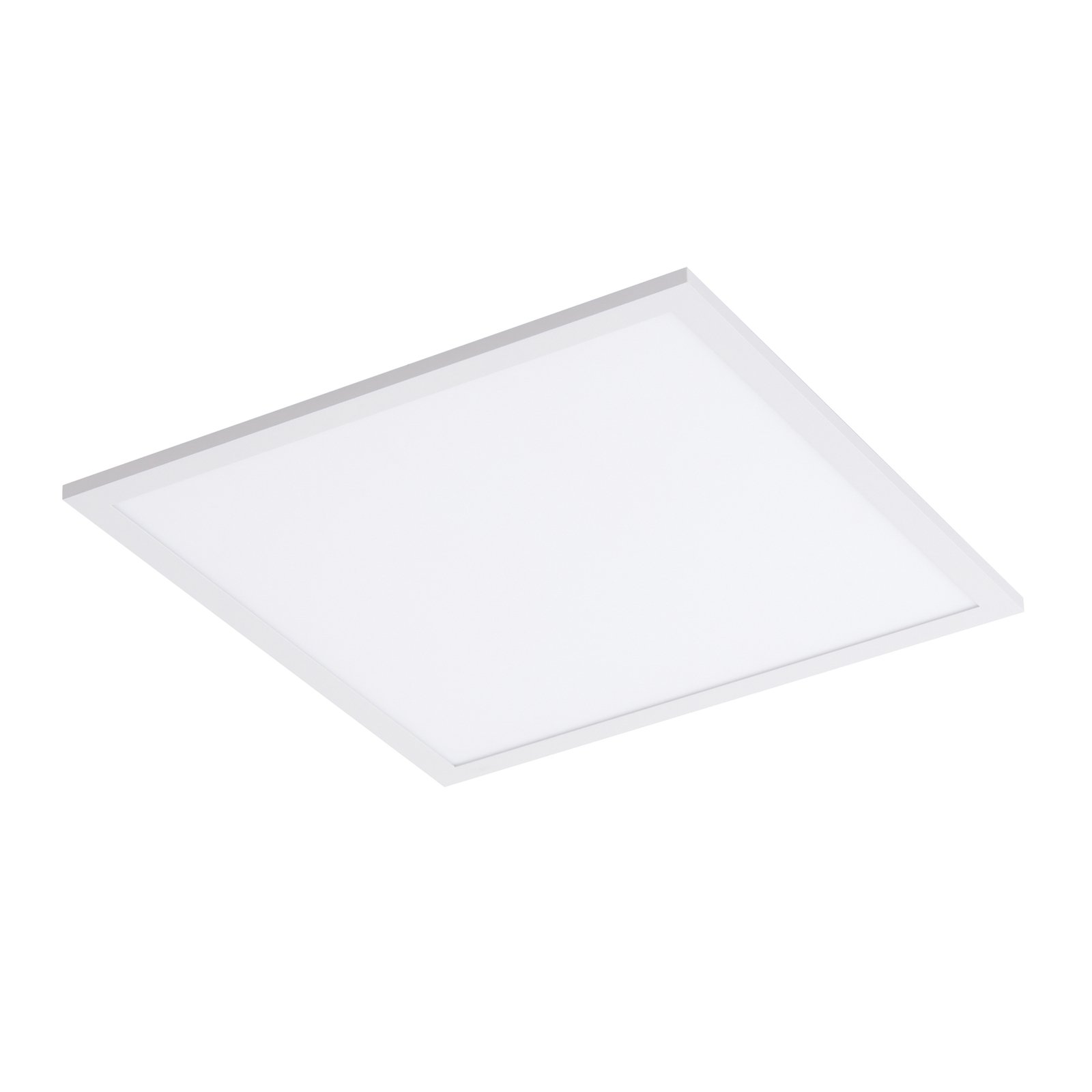 Laminátový panel Lindby LED, bílý, 39,5 x 39,5 cm