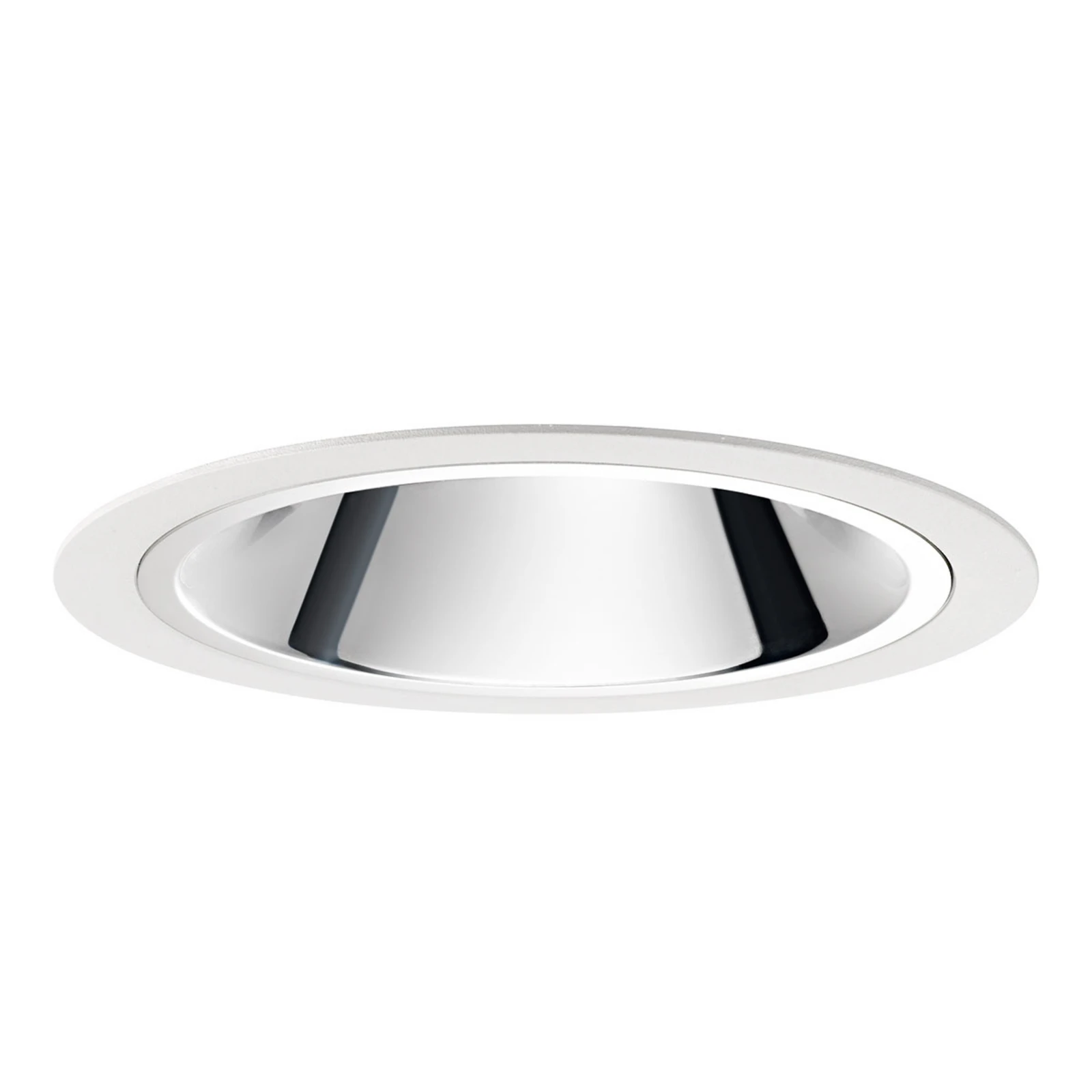 EGG DLS lumină încastrată Centro XL, alb, Ø 17 cm 3.000 K 80°
