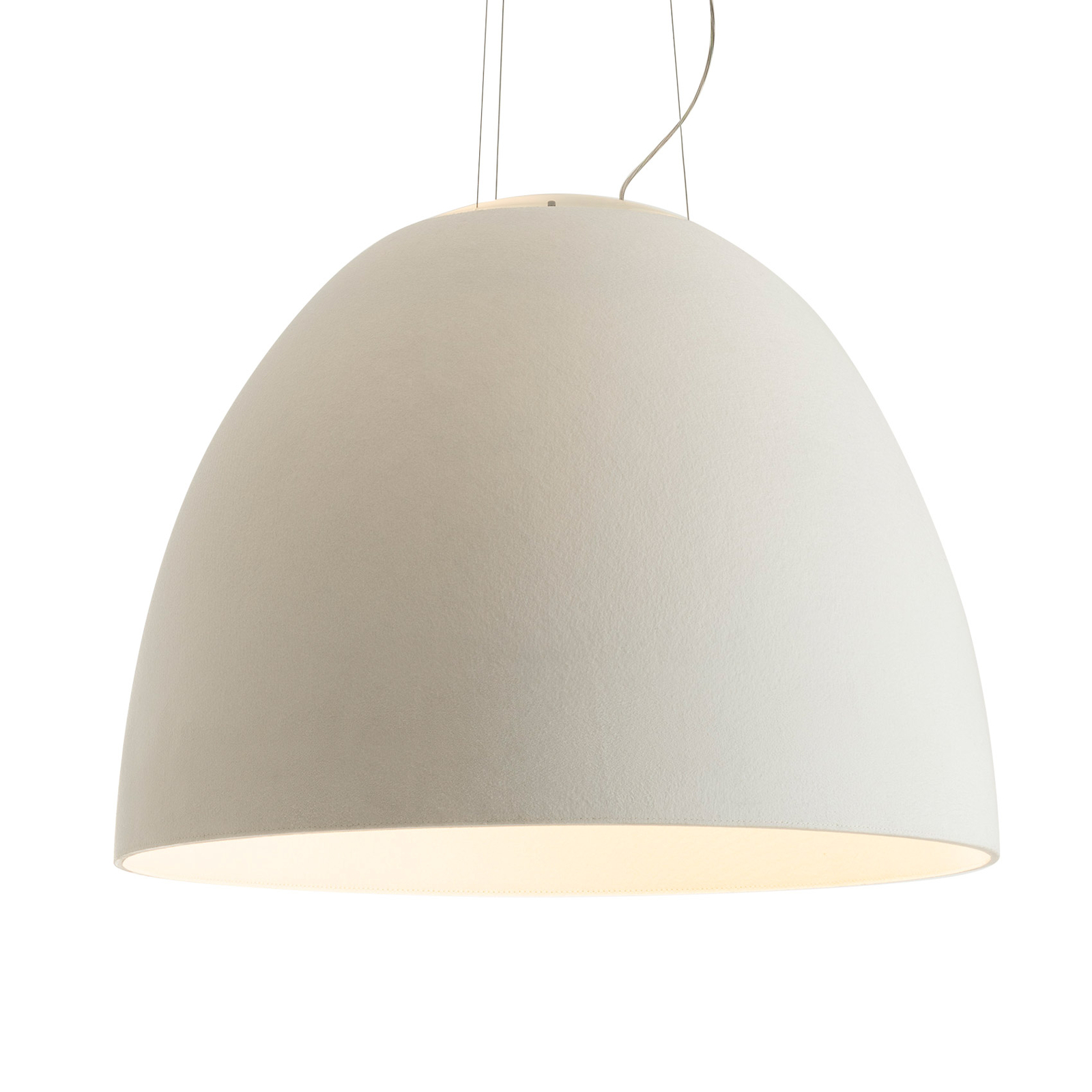 Artemide Nur Acoustic lámpara colgante LED, blanco