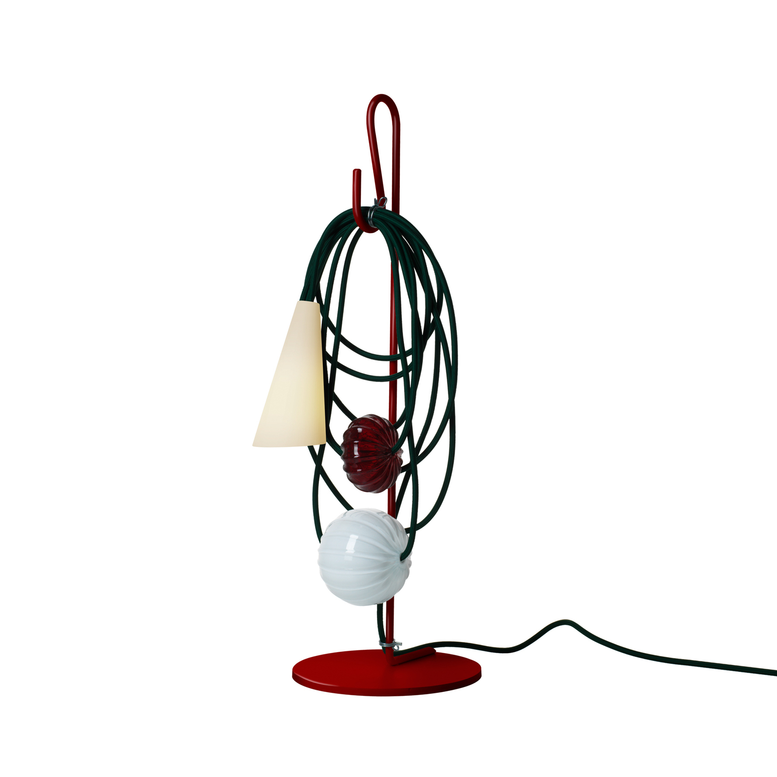 Foscarini Filo LED-Tischleuchte mit Textilkabel