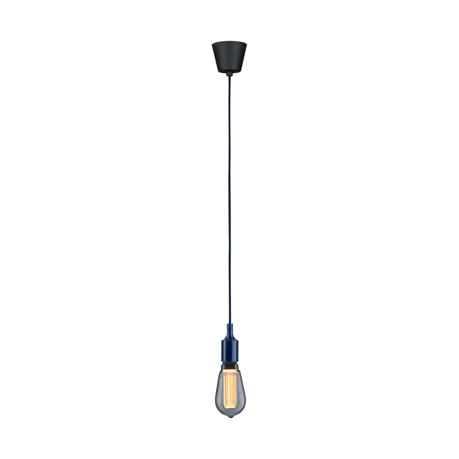 Paulmann Neordic Ketil hanglamp blauw/zwart