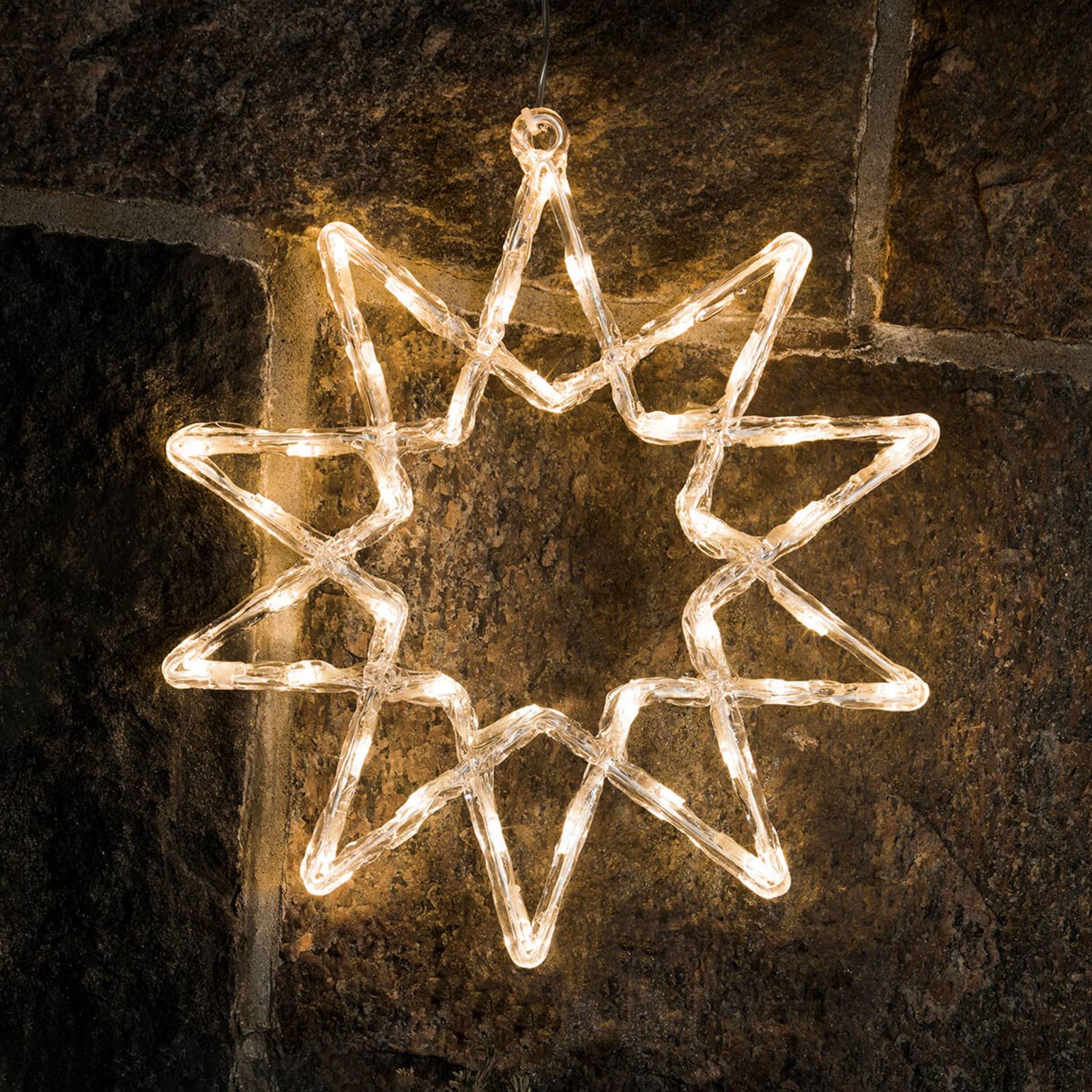 Konstsmide Christmas LED-stjärna för utomhusdekoration 38 cm