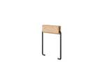 Toilet Roll Holder Oak/Black - Moebe