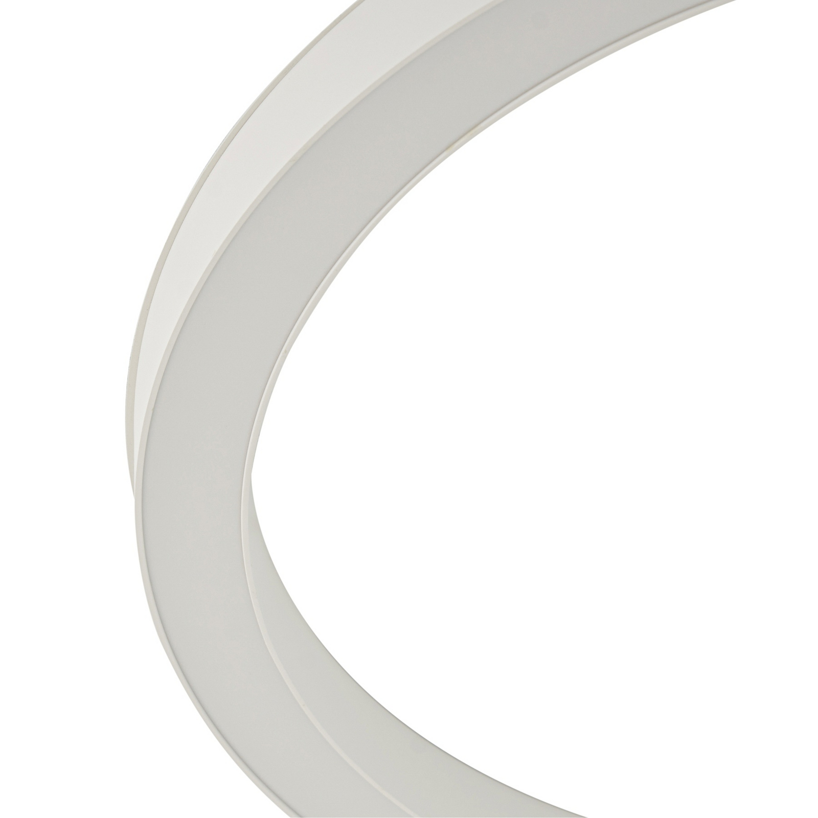 Lucande LED lubų šviestuvas Neor, baltas, Ø 60 cm, CCT, reguliuojamas
