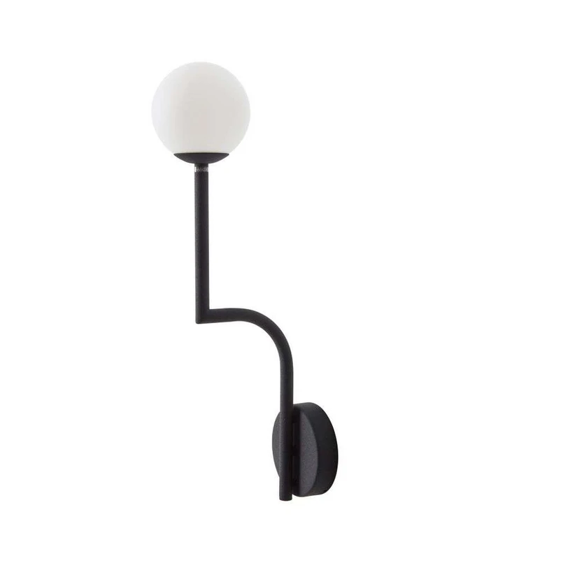Unknown – Mobil 46 Wandleuchte Hardwired Black/Opal Pholc