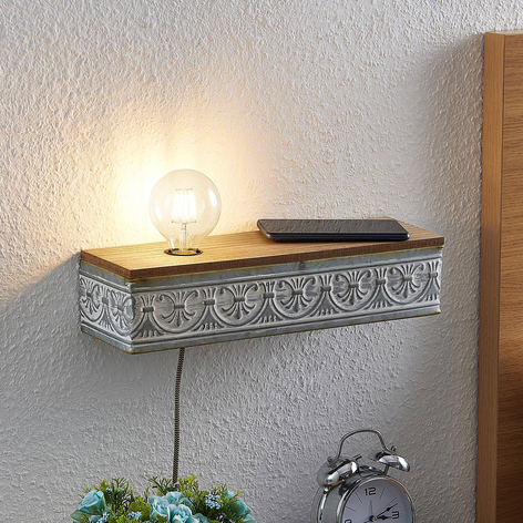 Lindby Mella wall light with vintage character