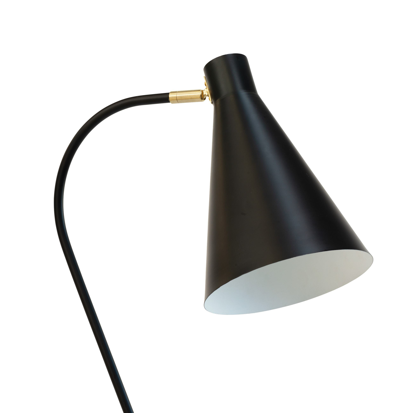 Dyberg Larsen Stehlampe Miles, schwarz, Höhe 154,5 cm