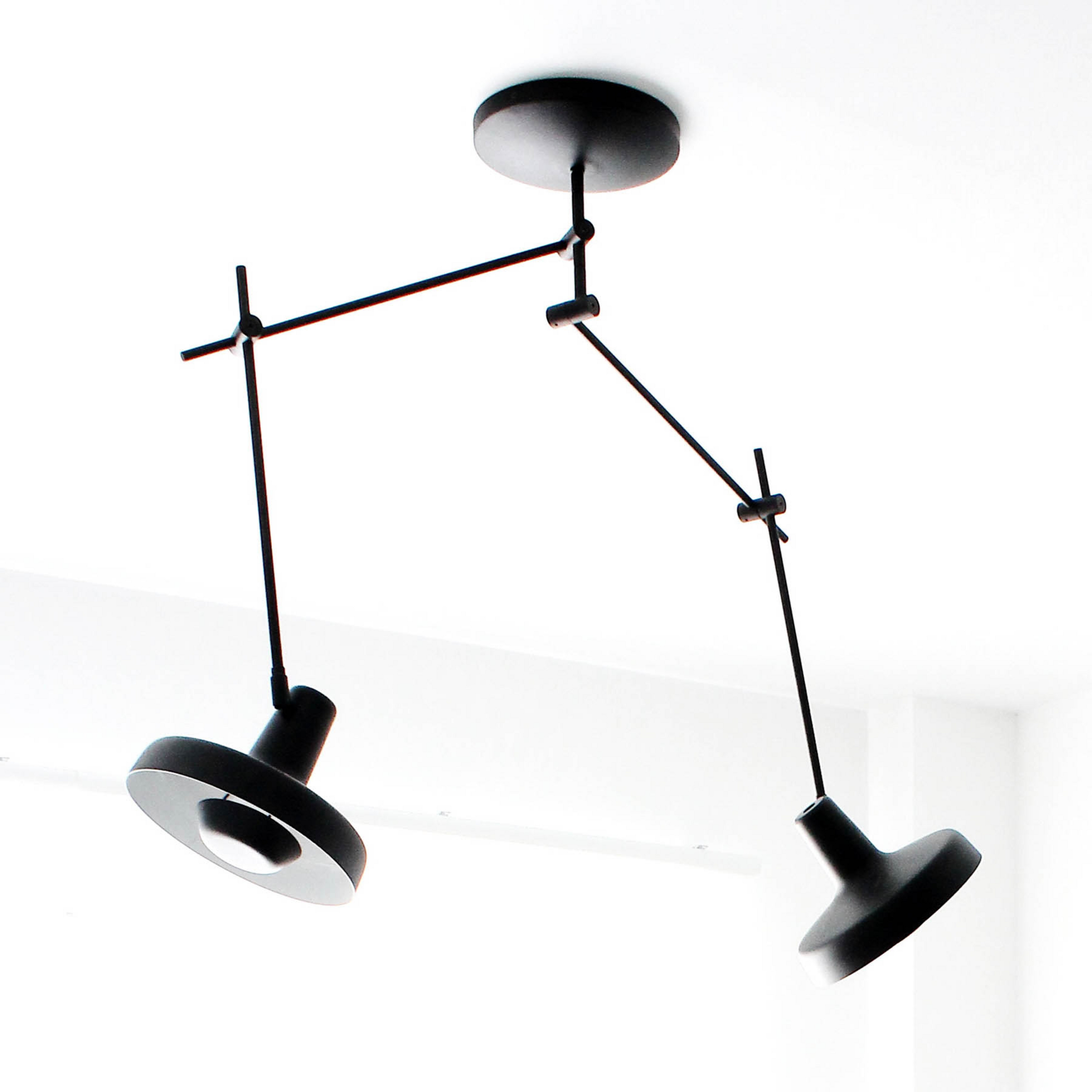 Arigato Ceiling Lamp Double Black - Grupa