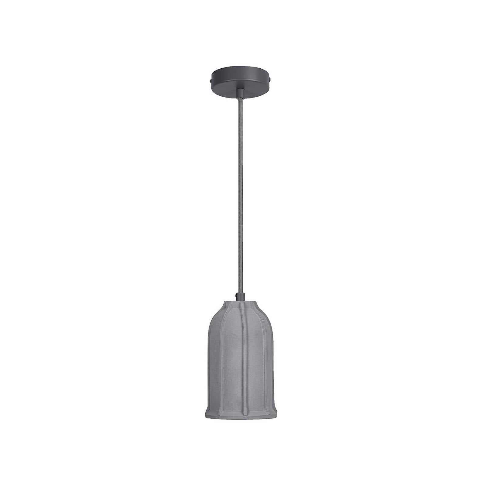 OSRAM Hängelampe CONCRETE SIM, grau, Ø 12 cm, Beton, E27