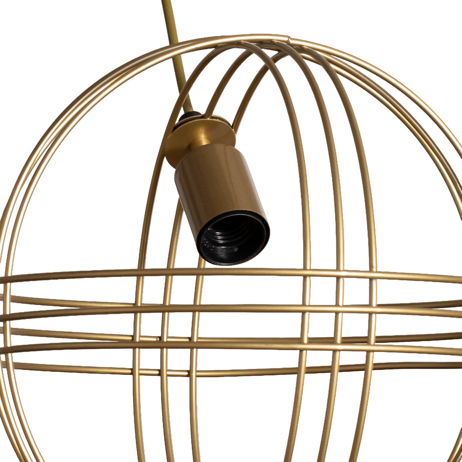 Suspension Mekik, vieil or, métal, Ø 28 cm