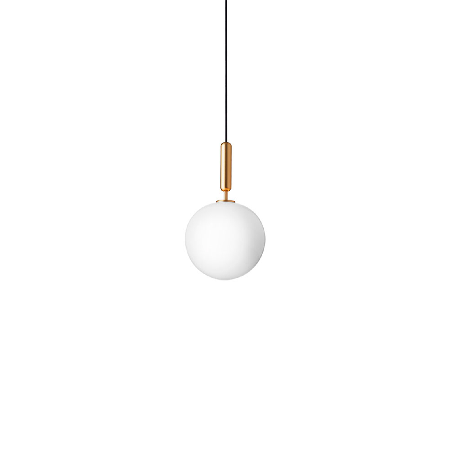 Miira 1 Pendant Large Brass/Opal White - Nuura