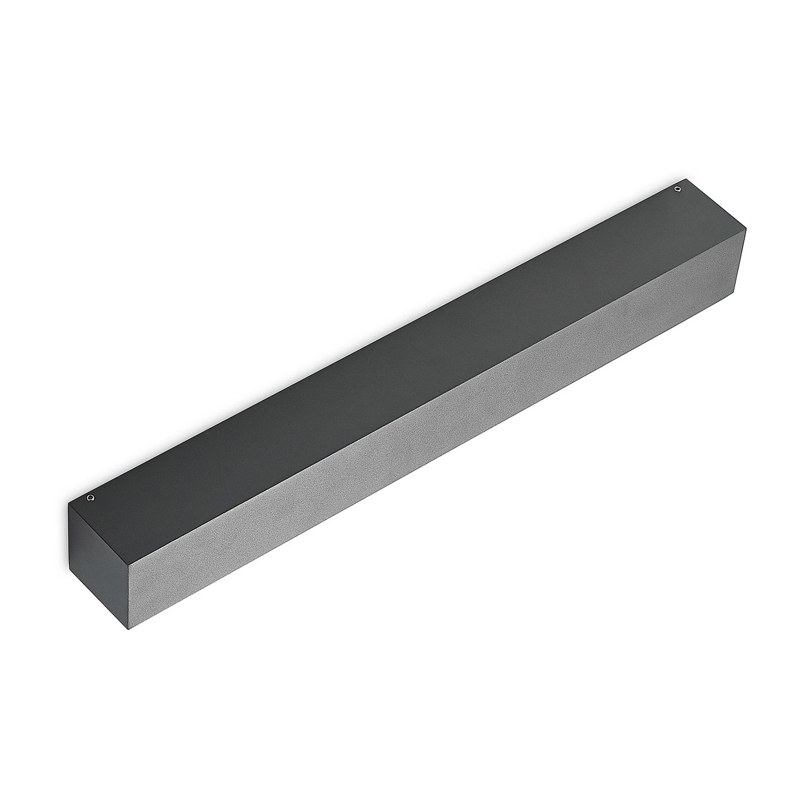 Arcchio LED-Wandleuchte Lengo, 50 cm, 1-flg., anthrazit, CCT
