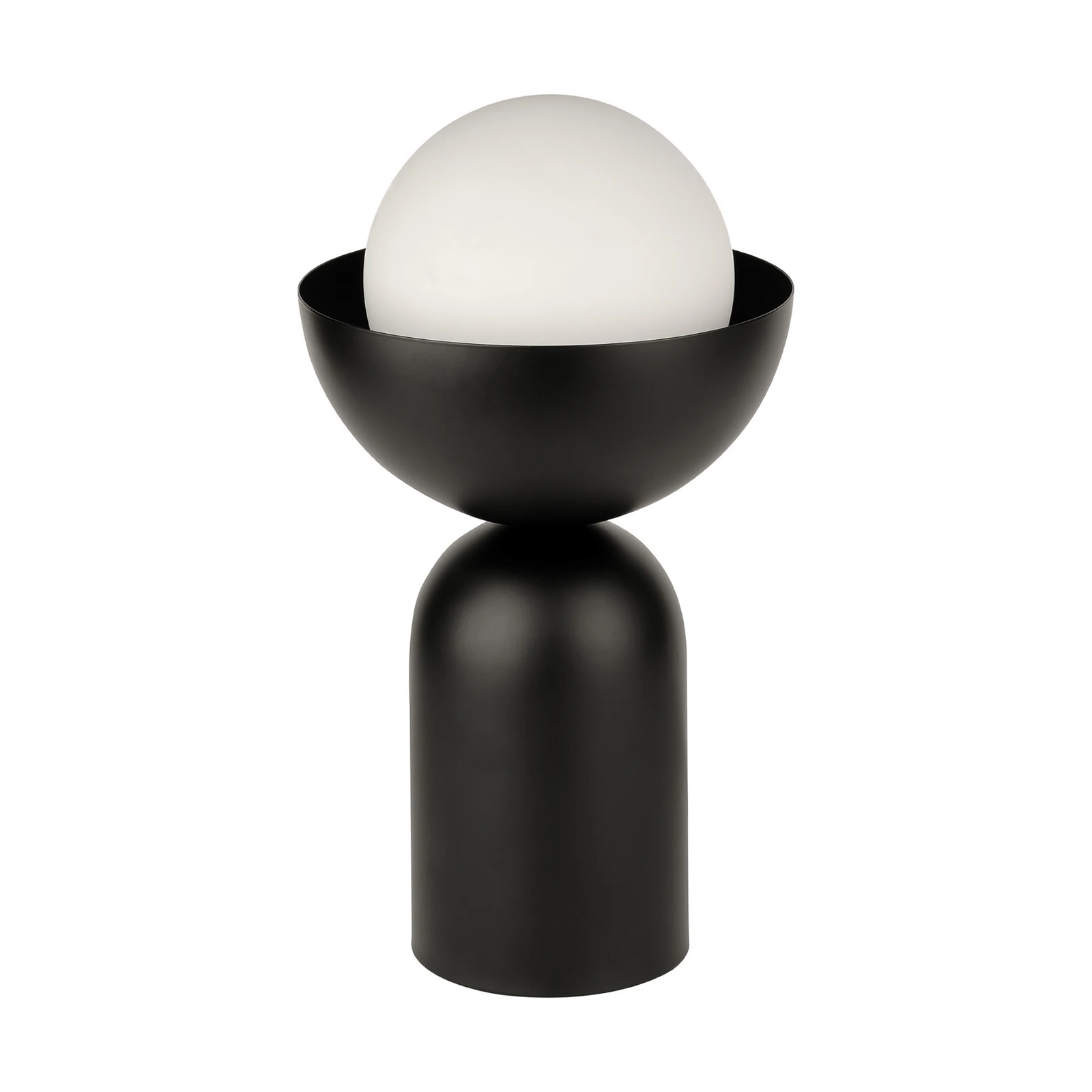 Lampa de masă OSRAM Decor Bowl, negru, oțel, E14