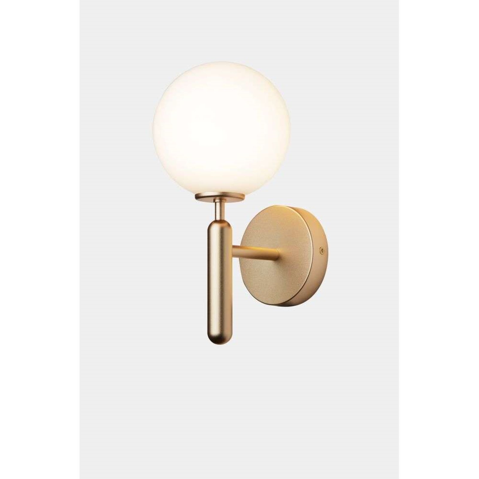 Miira Wall Lamp Brass/Opal White - Nuura