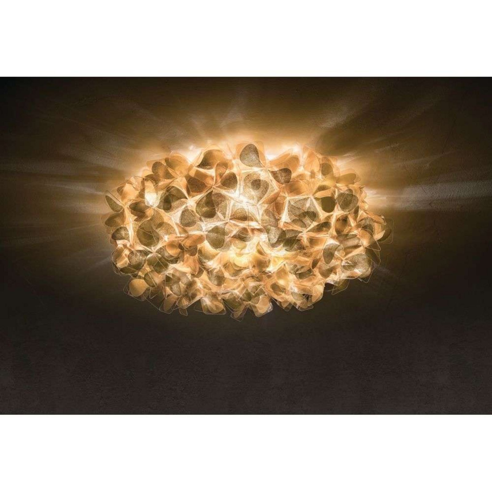 Clizia Ceiling Lamp/Wall Lamp Mama Non Mama Large Gold - Slamp