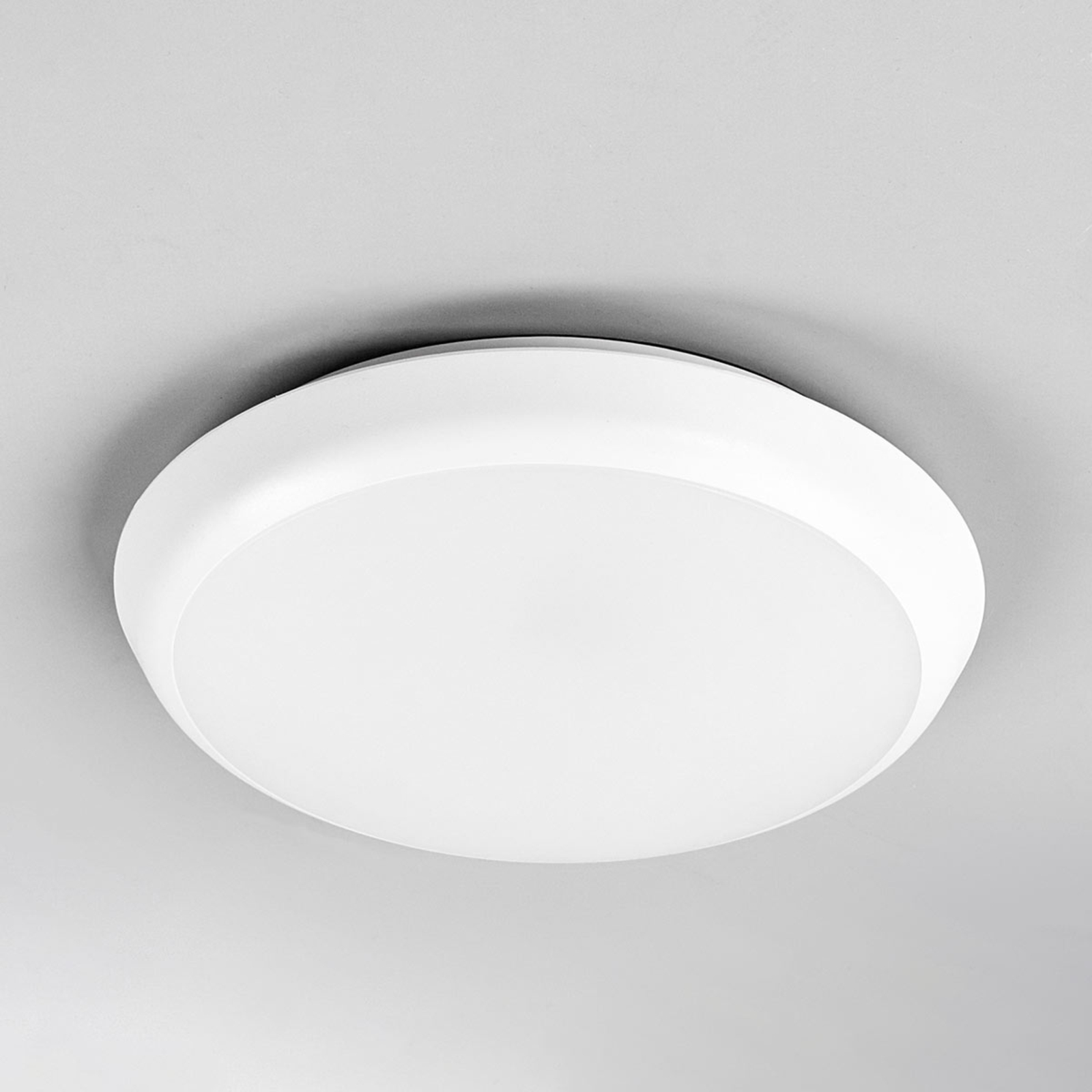 Plafón LED Augustin con forma redonda, 20 cm