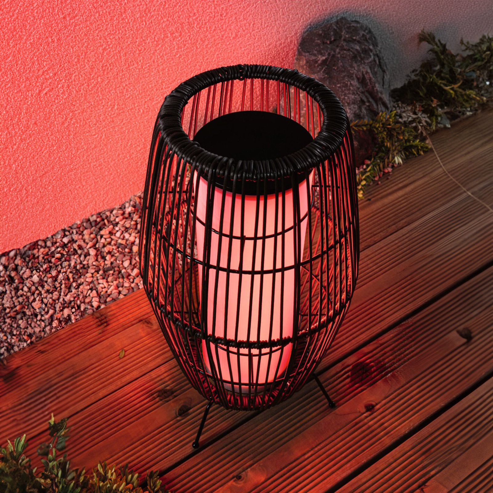 Paulmann Plug & Shine Lampa LED Basket RGBW, 40 cm, ZigBee