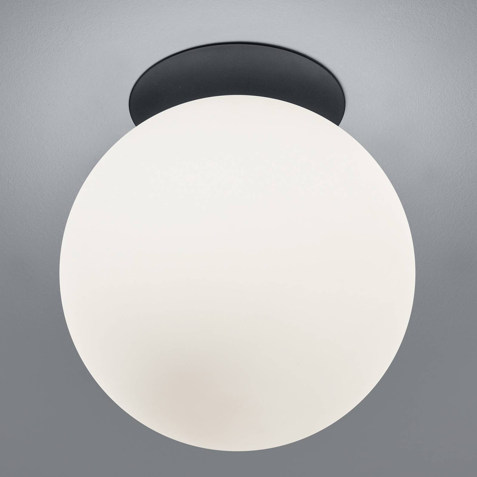 Lampa sufitowa Blob, klosz z opalowego szkła, Ø 30 cm