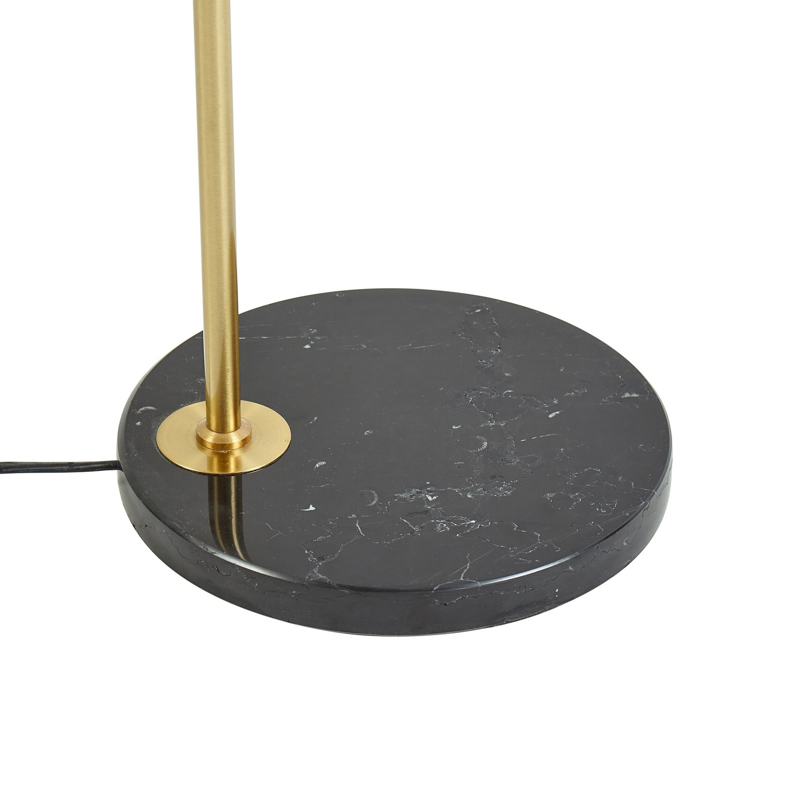 Hillary Floor Lamp Black/Gold - Lindby