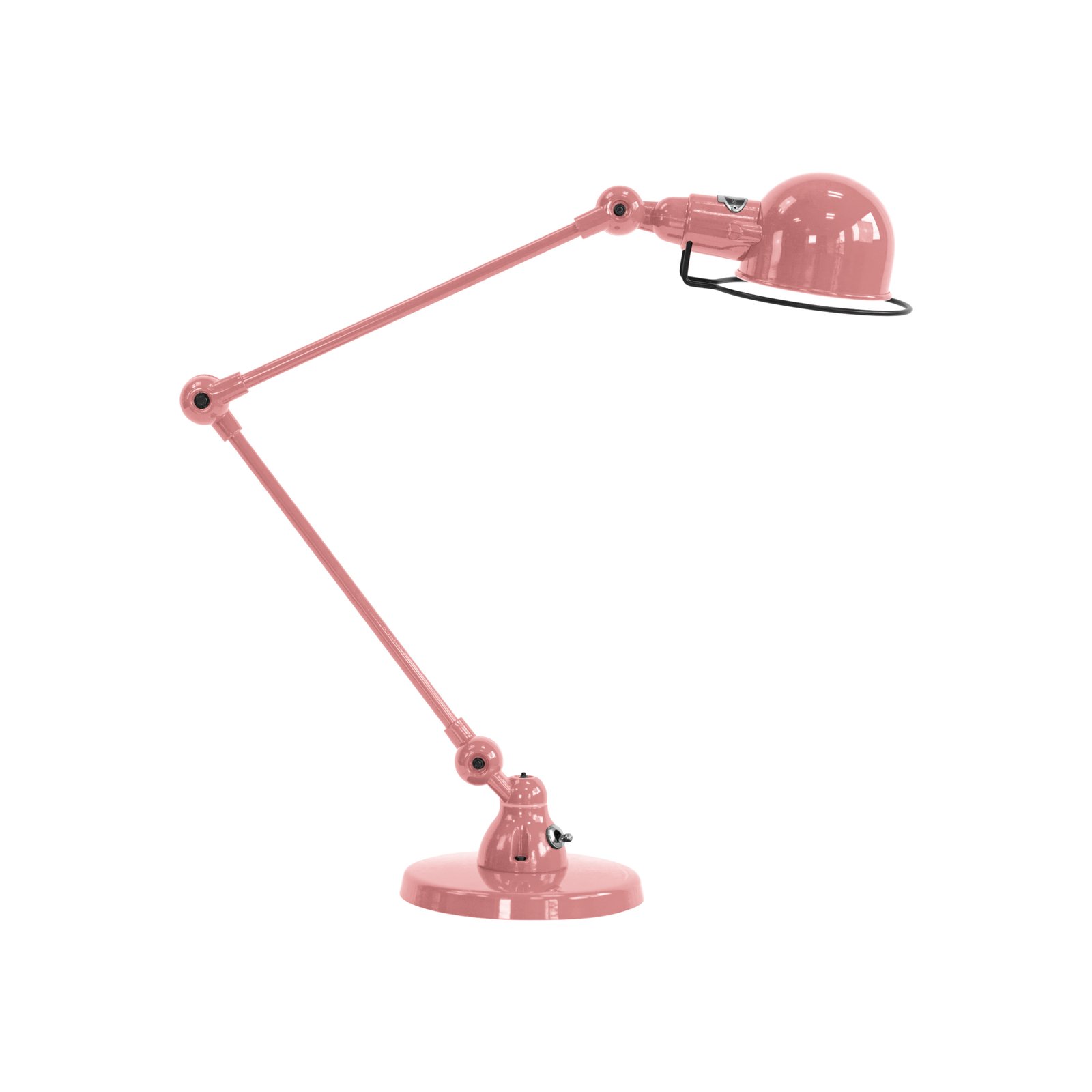 Jieldé Signal SI333 table lamp with base, antique rose