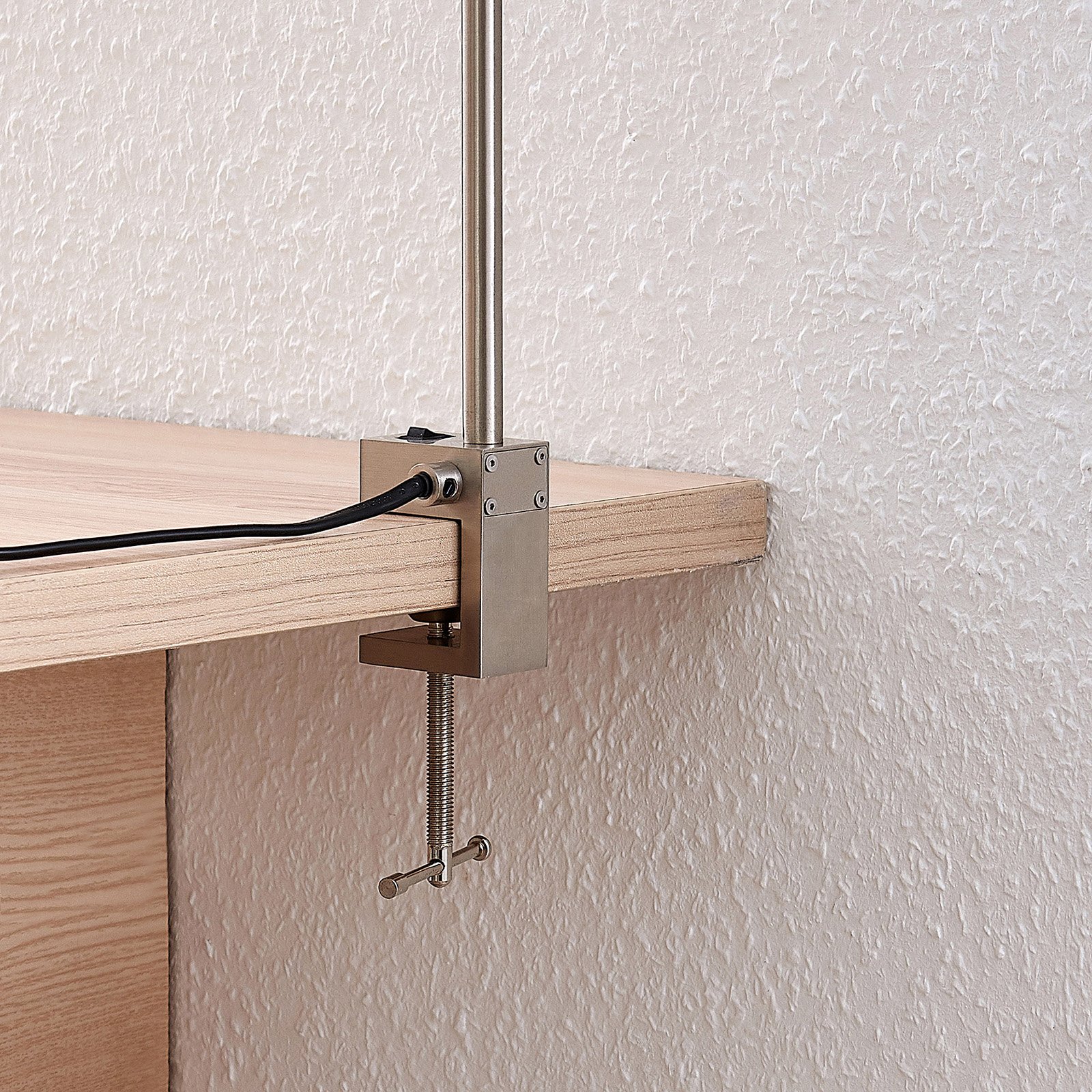 Hanilo LED Klemmleuchte Nickel - Lindby