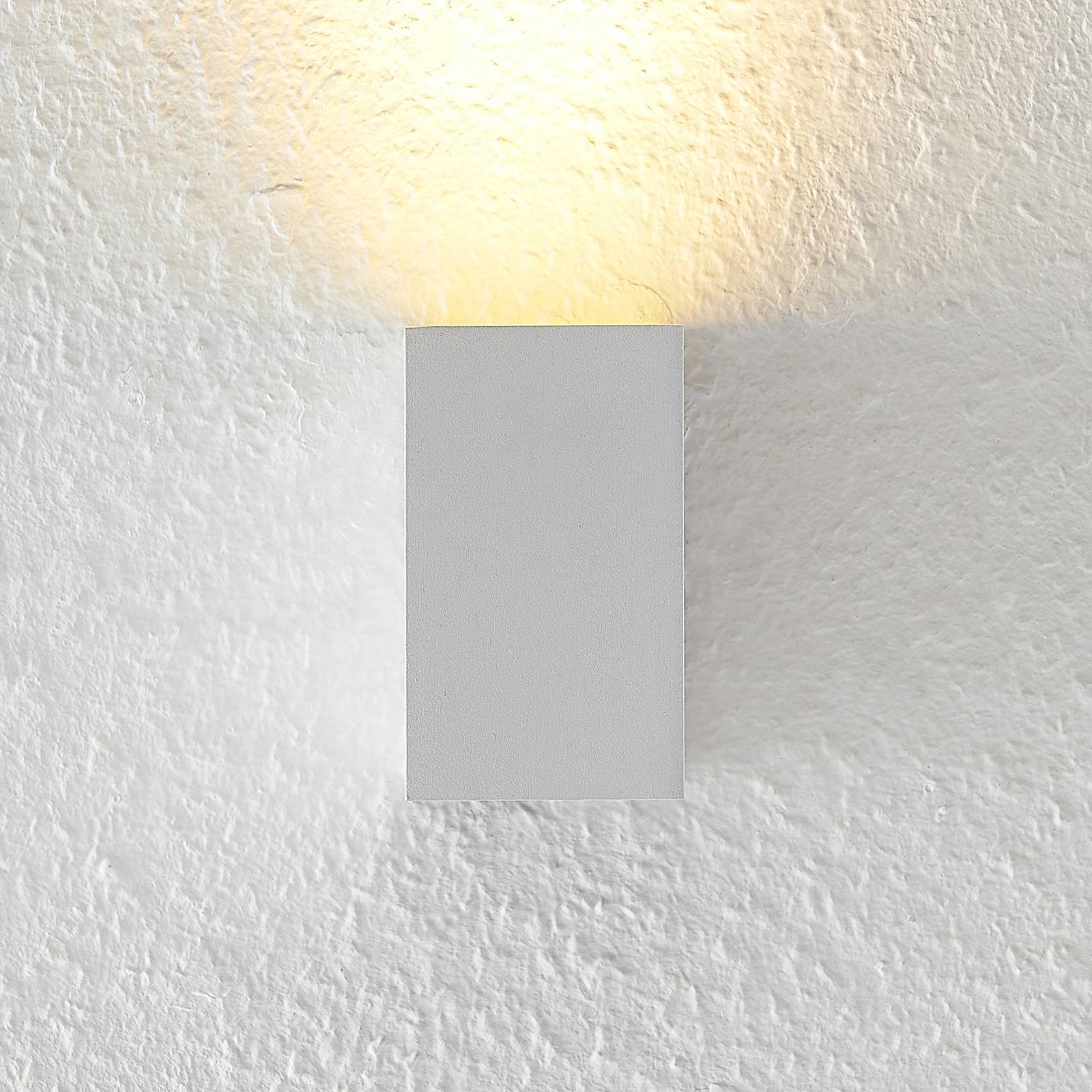 Arcchio Maruba lampa ścienna, 1-pkt., biała
