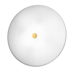 KOLARZ Centro seinalamp, Ø 42 cm, 24 kt kuldne dekoor