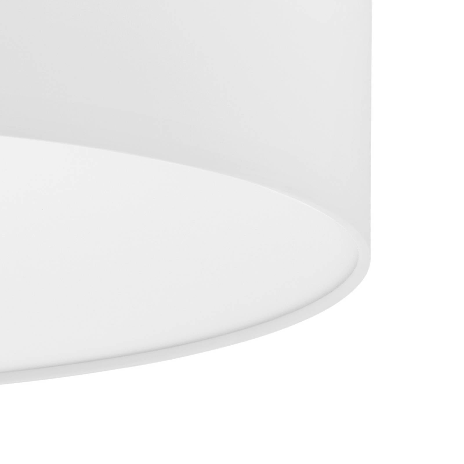 Lampa sufitowa Pasteri, biała, 57 cm
