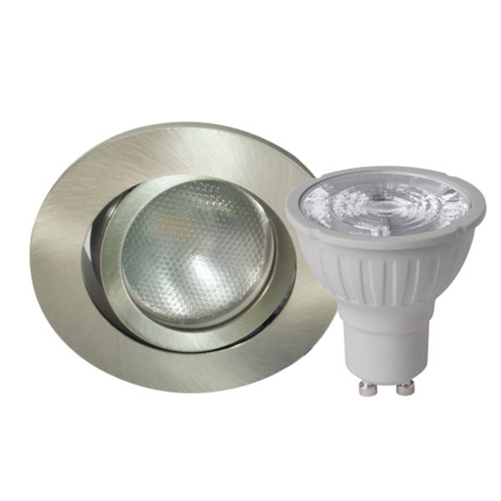 Megatron DecoclicSet downlight GU10 5,2W jern