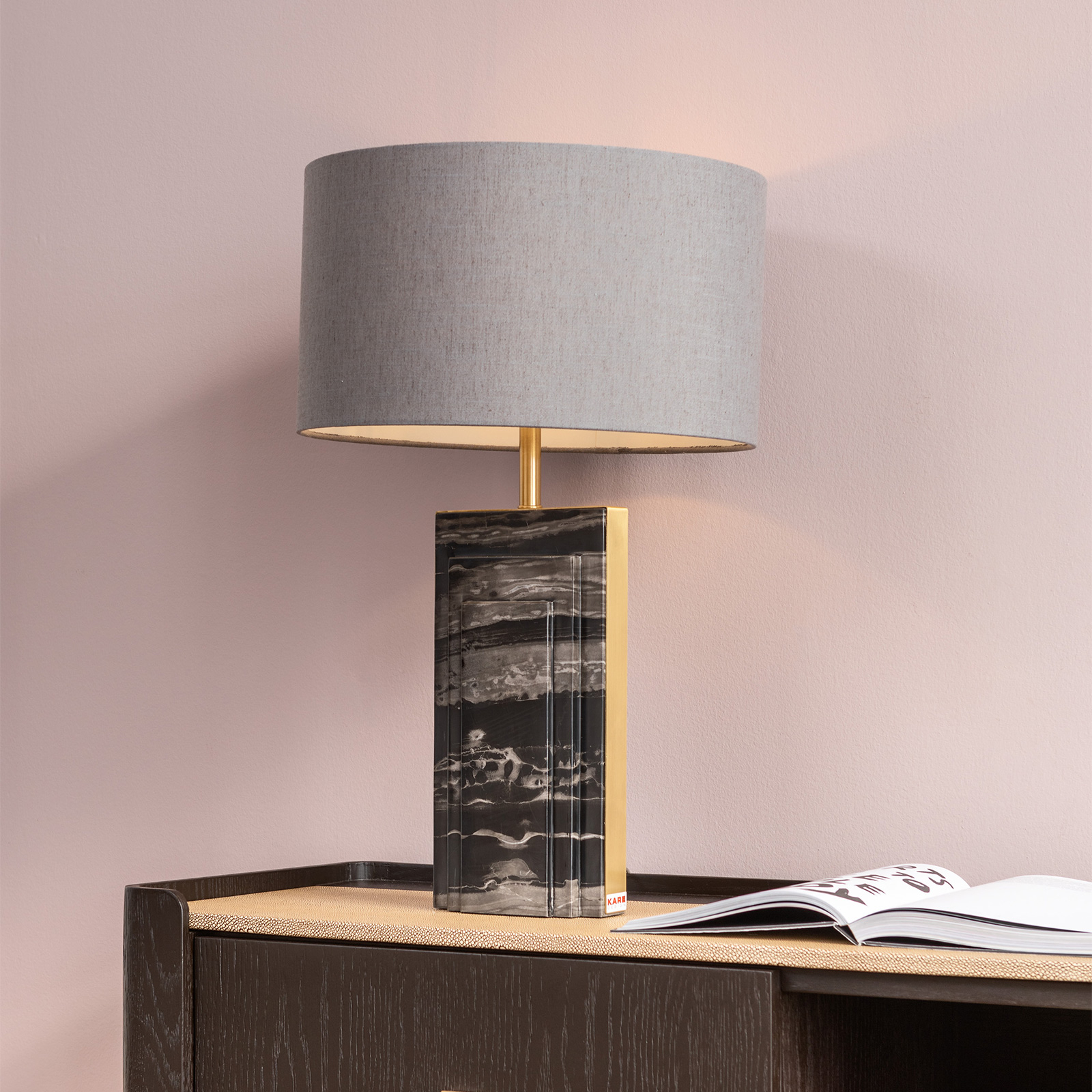KARE Charleston Marble gulvlampe svart | Lampegiganten.no Kare design lamper | Lampegiganten.no