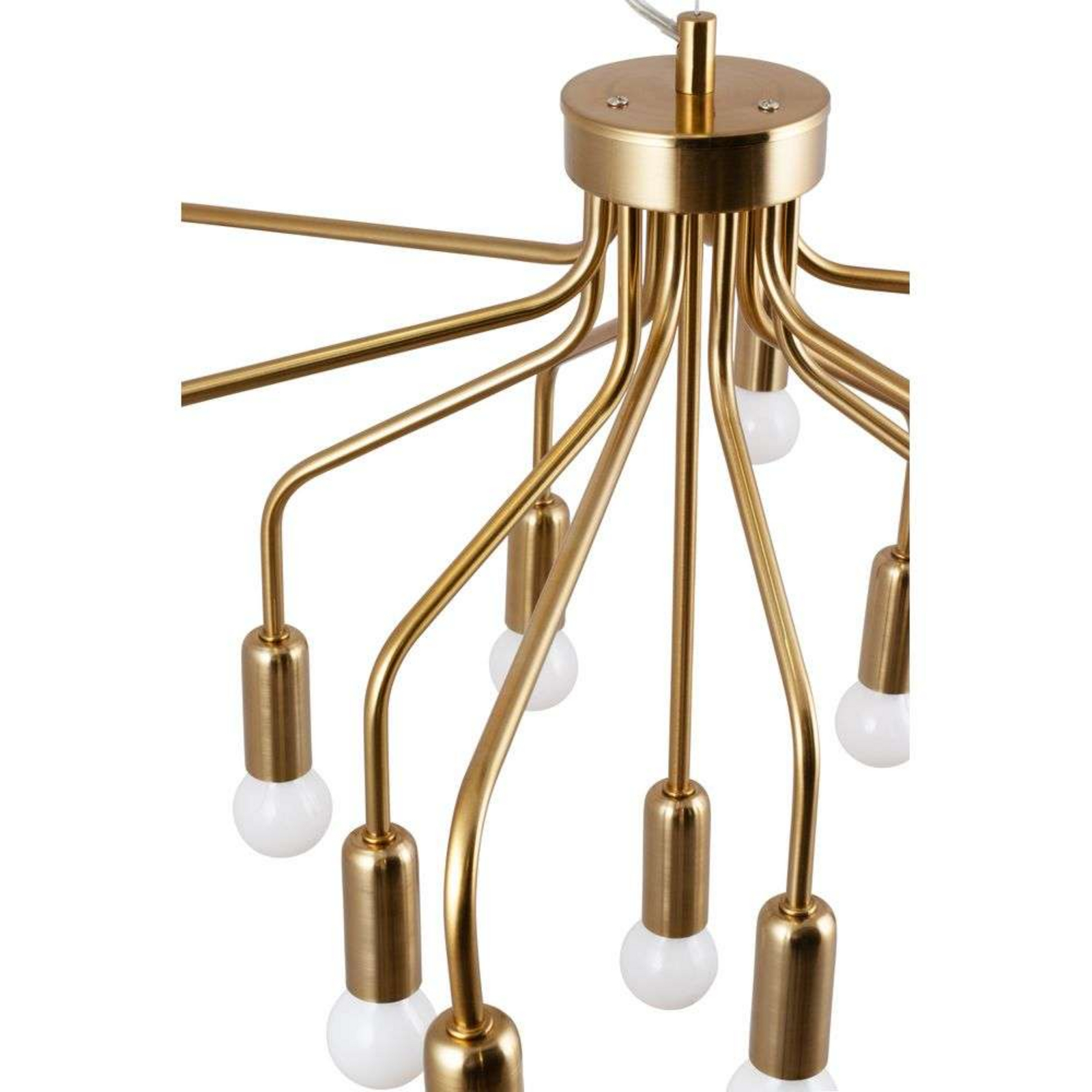 Roots 70 Lustră Pendul Brushed Brass - Globen Lighting