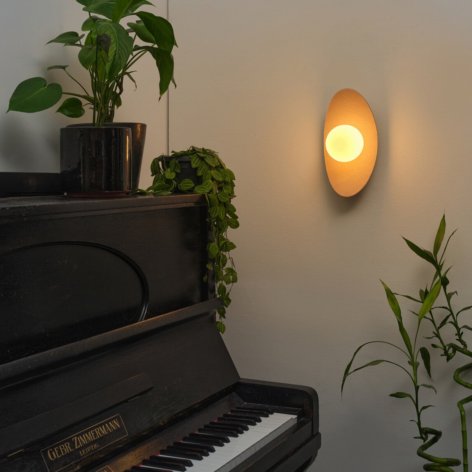 OSRAM sieninis šviestuvas „Decor Pearl“, smėlio spalvos, veltinis, G9